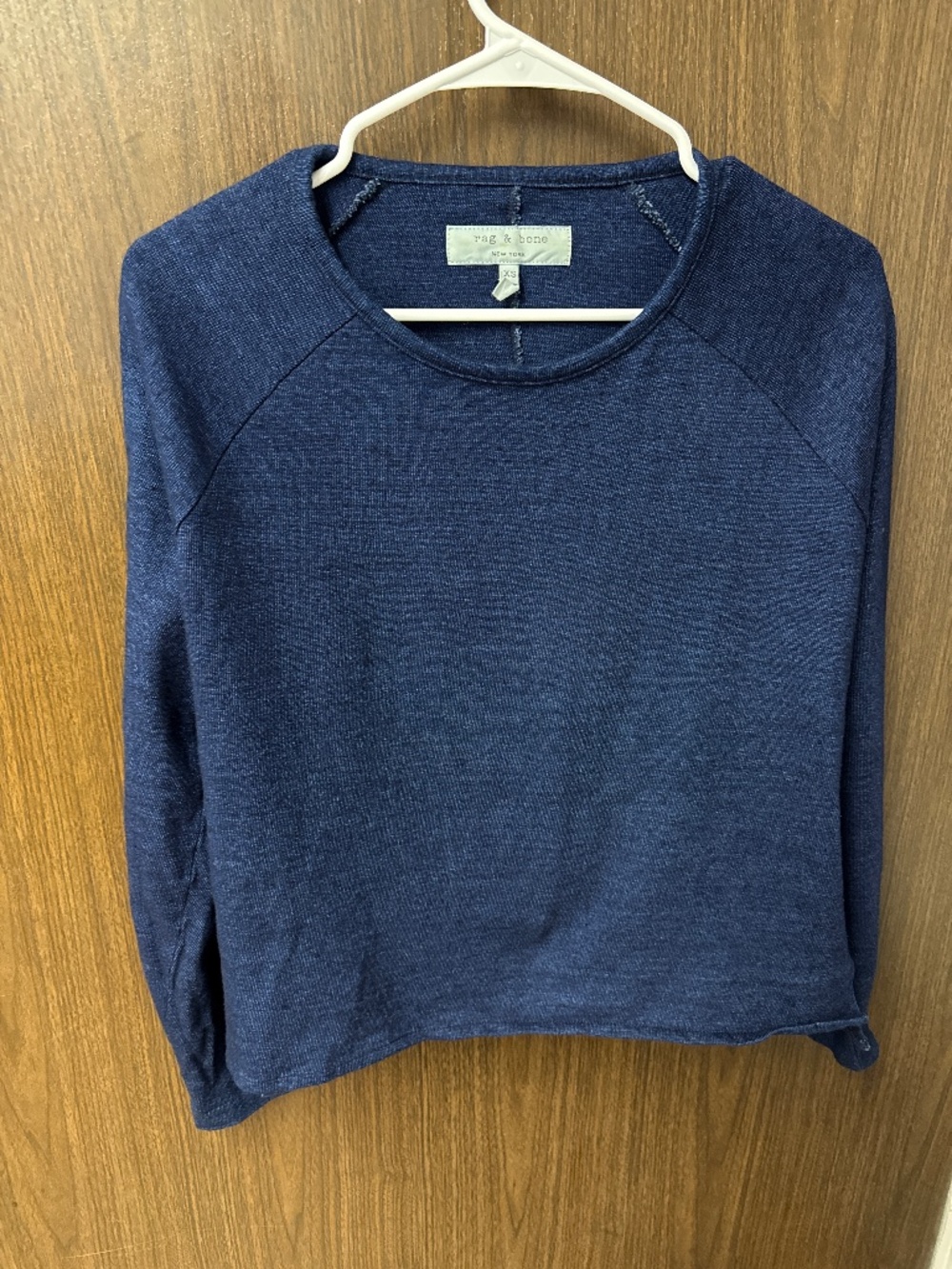 Rag & Bone cotton pullover relaxed sweatshirt xs